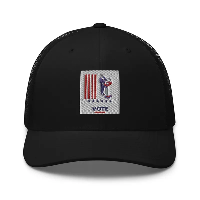 Patriotic "Vote" Mesh Cap